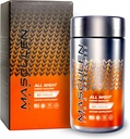 All Night Energy Supplements for Men | Energy Booster to Support & Fine-Tuned Focus When Your Levels Drop | Plant-Based and All-Natural | 60 Supplement Capsules One Month Supply