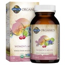 Garden of Life Organics Women's Multivitamin with Vitamin C, D3, Folate, B12, Biotin & Iron – Women's Multivitamin for Energy, Heart Health & Radiant Skin, USDA Organic, Non-GMO, Vegan, 120 Tablets
