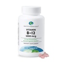 Earth's Splendor Energy Supplements, with Vitamin B12, No Artificial Color or Flavor, Gluten Free, Energy Metabolism Support (1000mcg, 200 Tablets)