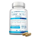 Approved Science Uric Acid Flush Supplement - Tart Cherry, Turmeric, Milk Thistle - Joint Support & Active Mobility - Made in USA - Vegan - 60 Capsules - 1 Month Supply