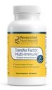 Transfer Factor Multi-Immune Support Supplement - Clinically Researched Immune Support Formula with Colostrum, Mushrooms, Green Tea, and IP-6 - Promotes Healthy NK Cell & T-Cell Function, 90 Capsules