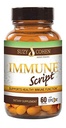 Immune Script with EpiCor for Seasonal Immune, Gut and Respiratory Support - Contains Andrographis, Skullcap, Resveratrol, Olive Leaf Extract, Supports Refreshing Sleep - 60 Capsules