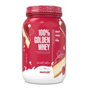 Maxler 100% Golden Whey Protein - 24g of Protein per Serving - Whey Protein Powder for Pre Post Workout - Fast-Absorbing Whey Concentrate, Isolate & Hydrolysate Blend - Raspberry Cheesecake 2 lb