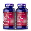 Puritan's Pride Doctors Trust® Red Yeast Rice 600mg, Dietary Supplement, 240 Rapid Release Capsules, 2 Pack