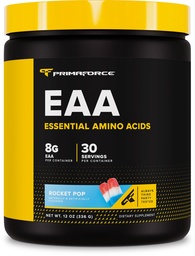 Primaforce EAA Powder (30 Servings, Rocket Pop Flavor) - Essential Amino Acids for Pre/Intra Workout and Recovery - Non-GMO and Gluten Free