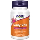 NOW Foods Supplements, Daily Vits™with Fruit & Veggie Blend, Lutein and Lycopene, 30 Veg Capsules