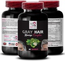 Stinging Nettle Root - Gray Hair Reverse - Hair Rejuvenation, Youthful Hair, Hair Pigmentation, Color Enhancing, Revive Natural Color, Hair Restoration, Hair Brilliance 1 Bottle 60 Capsules