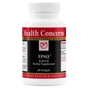 Health Concerns EPAQ – Brain Health Support Supplement – 1,000 mg of Krill Oil Per Serving – Cognitive Function & Heart Health – Chinese Herbal Supplement – Antioxidants & Phospholipids – 60 Softgels