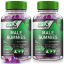 (2 Pack) Apex Testodrive, Apex Testodrive Dietary Supplement for Men, Apex Testodrive Won All-Natural Formula for Overall Wellness and Peak Performance, Apex Testo Drive Gomitas Review (120 Gummies)