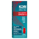Kori Krill Oil Omega 3 Supplement, Antarctic Krill Oil with Superior Absorption vs Fish Oil, 1200mg Softgels,EPA & DHA, 30 Softgels