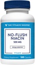 The Vitamin Shoppe No Flush Niacin 500MG, Supports Cholesterol Levels Already Within The Normal Range, Supports Metabolism & Energy Production, Once Daily (100 Capsules)