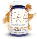 Nootropics Depot Lions Mane Mushroom Capsules | 500mg | 180 Count | Hericium erinaceus | Whole Fruiting Body Mushroom Extract | Brain Health Supplement | Neuroprotective + Boosts Mood