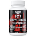 1400mg Beta Ecdysterone and Turkesterone Supplements, Maximized 98% Beta Ecdysterone & 20% Turkesterone Extract for Muscle Mass,Strength, Protein Synthesis, 60 Capsules
