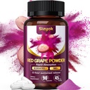 Piceid Resveratrol Supplement and NAD+ Cell Regenerator, Ultra High Purity & Bioavailable, Support Heart Health, Blood Flow, Cellular Energy Production&Metabolism, Red Grape Powder, 45 Day Supply-122